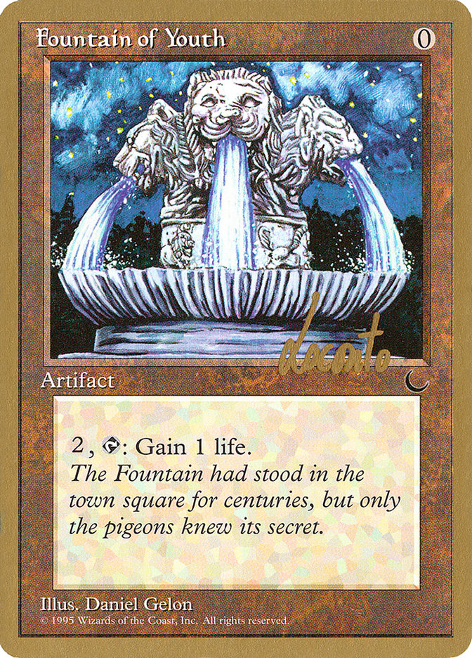 Fountain of Youth (Michael Loconto) [Pro Tour Collector Set] | A1Comics