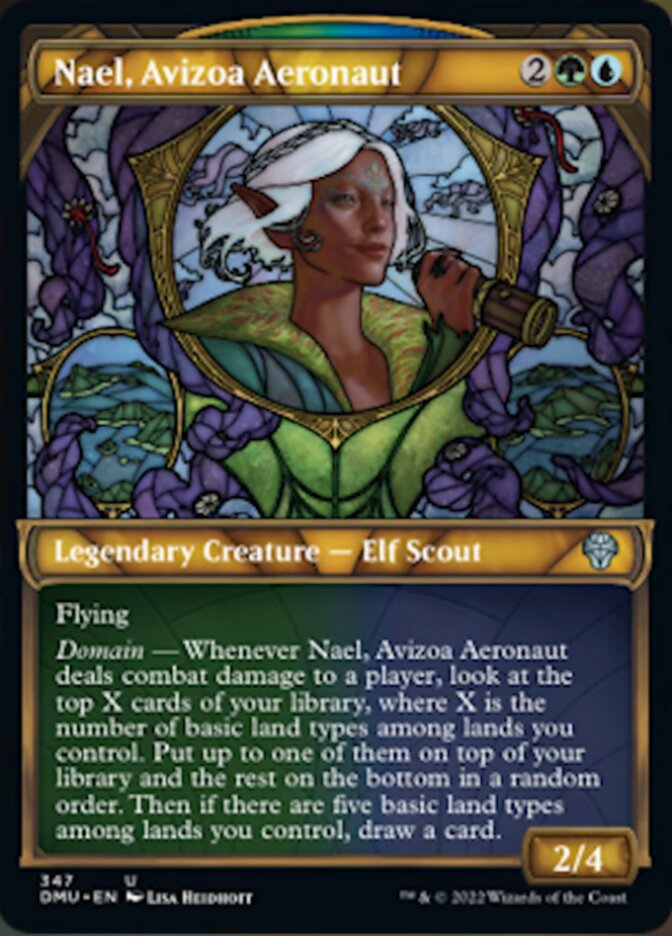 Nael, Avizoa Aeronaut (Showcase Textured) [Dominaria United] | A1Comics