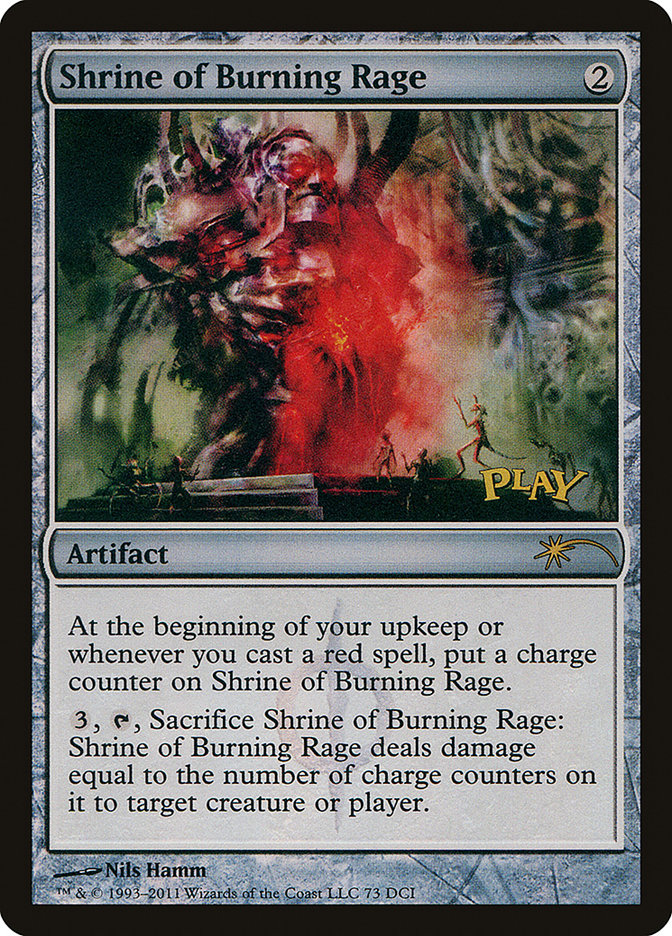 Shrine of Burning Rage [Wizards Play Network 2011] | A1Comics