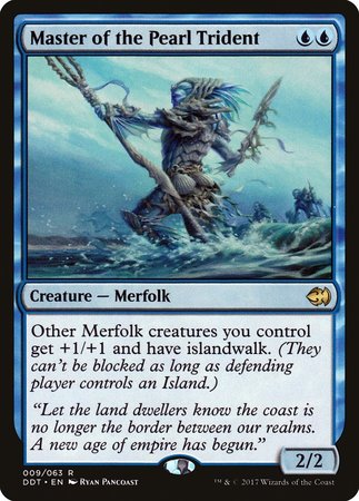 Master of the Pearl Trident [Duel Decks: Merfolk vs. Goblins] | A1Comics