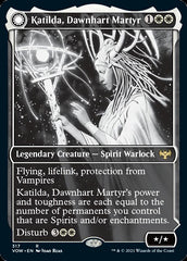 Katilda, Dawnhart Martyr // Katilda's Rising Dawn (Showcase Eternal Night) [Innistrad: Crimson Vow] | A1Comics