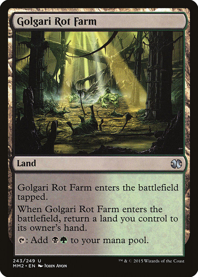 Golgari Rot Farm [Modern Masters 2015] | A1Comics