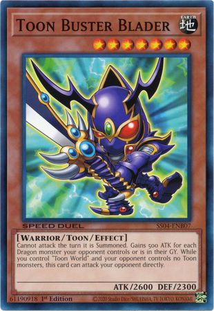 Toon Buster Blader [SS04-ENB07] Common | A1Comics