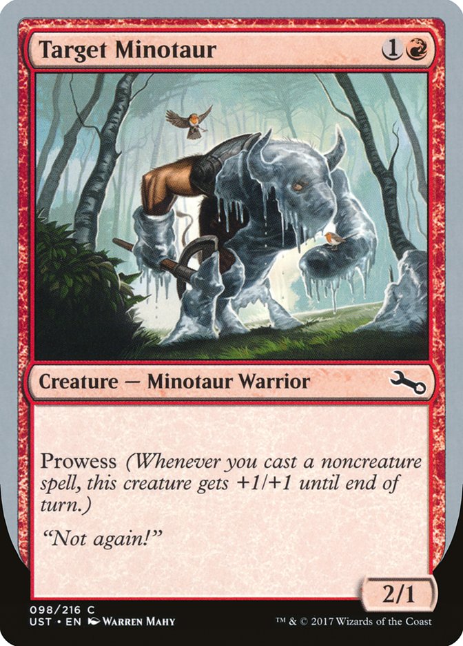 Target Minotaur (Ice Art) [Unstable] | A1Comics