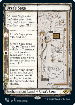 Urza's Saga (Sketch) [Modern Horizons 2] | A1Comics