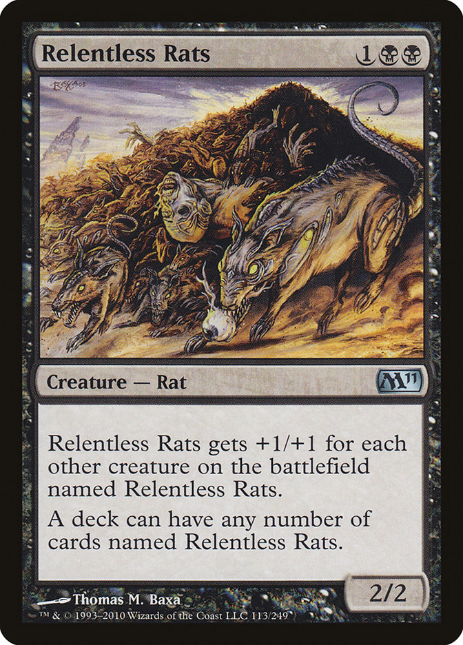 Relentless Rats [Magic 2011] | A1Comics