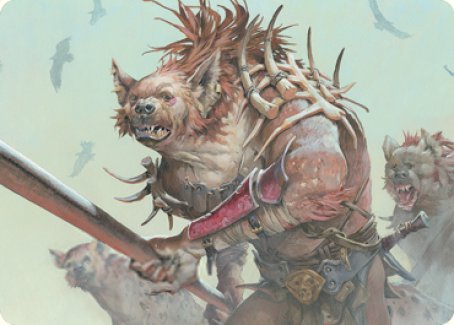 Gnoll Art Card [Dungeons & Dragons: Adventures in the Forgotten Realms Art Series] | A1Comics