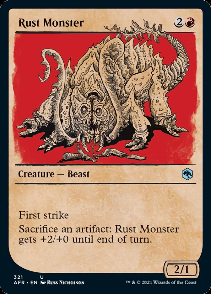 Rust Monster (Showcase) [Dungeons & Dragons: Adventures in the Forgotten Realms] | A1Comics