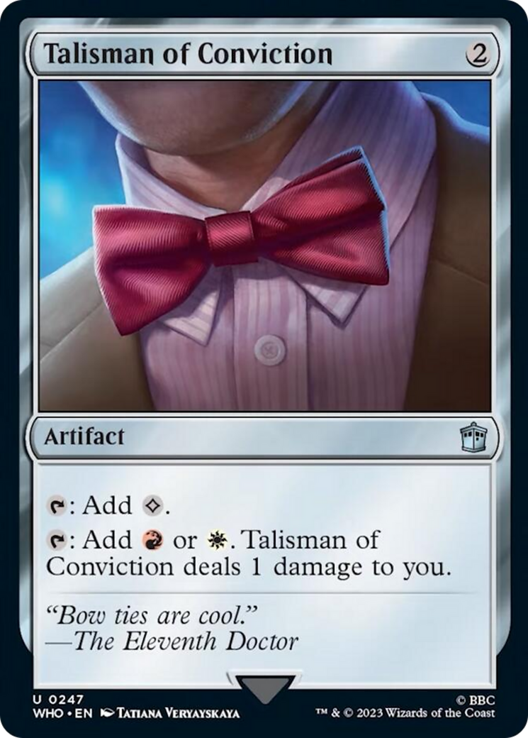 Talisman of Conviction [Doctor Who] | A1Comics