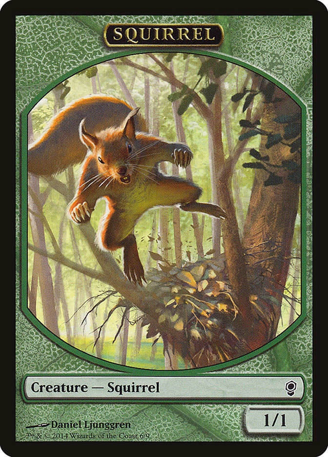 Squirrel Token [Conspiracy Tokens] | A1Comics