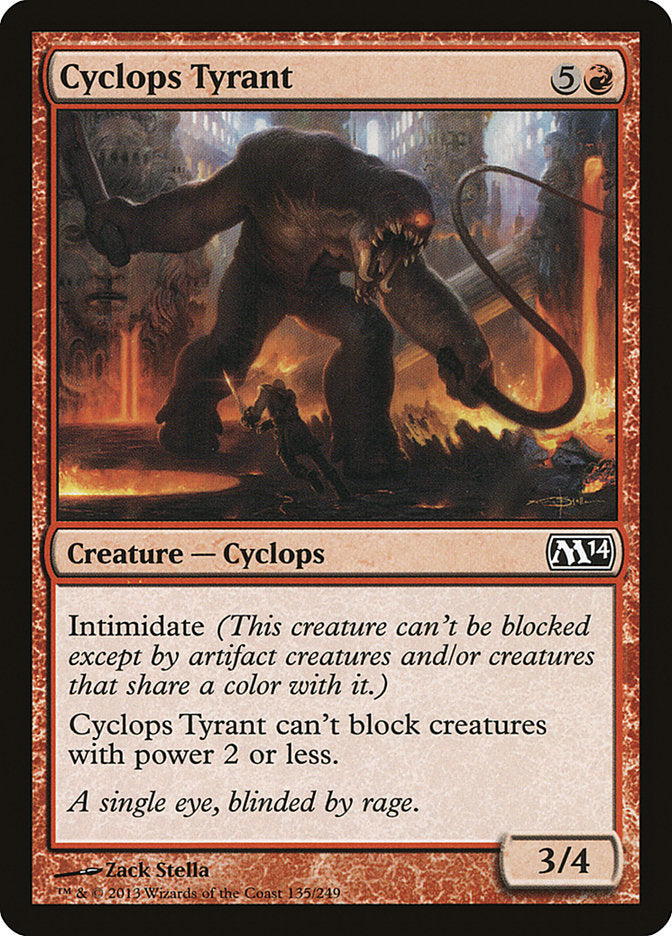 Cyclops Tyrant [Magic 2014] | A1Comics