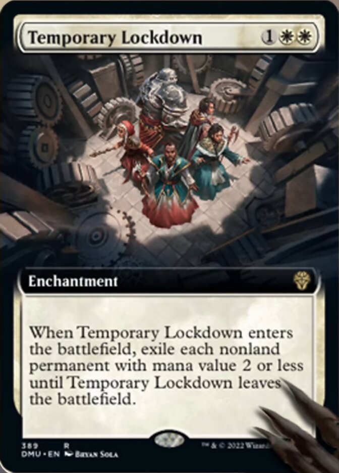 Temporary Lockdown (Extended Art) [Dominaria United] | A1Comics