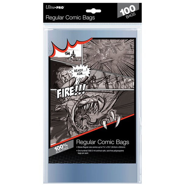 Comic Poly Bags (100ct)