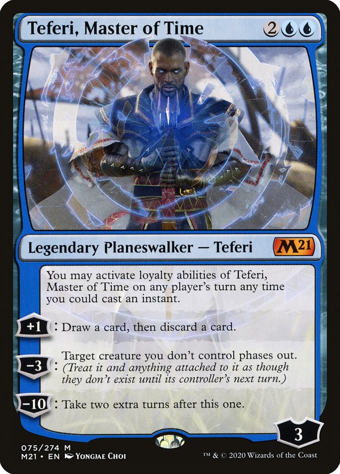 Teferi, Master of Time (075) [Core Set 2021] | A1Comics