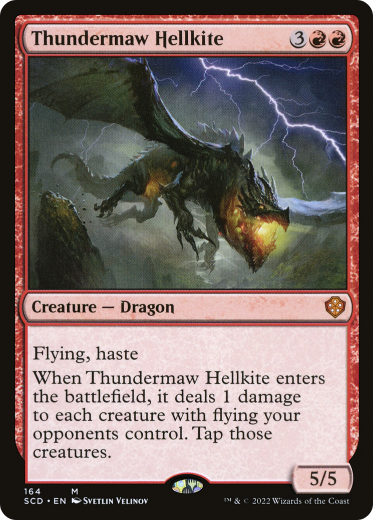 Thundermaw Hellkite [Starter Commander Decks] | A1Comics