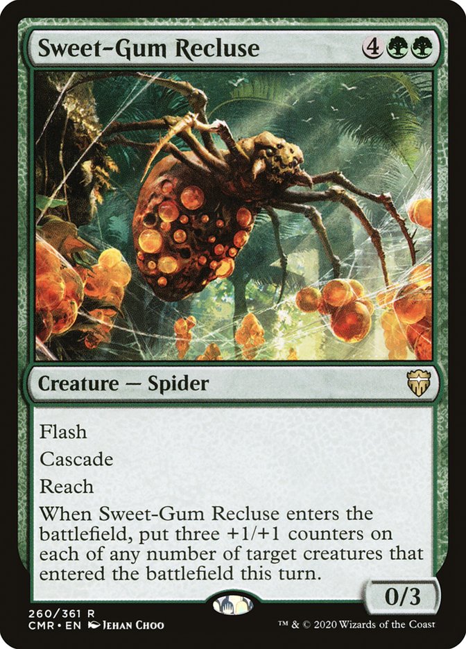 Sweet-Gum Recluse [Commander Legends] | A1Comics