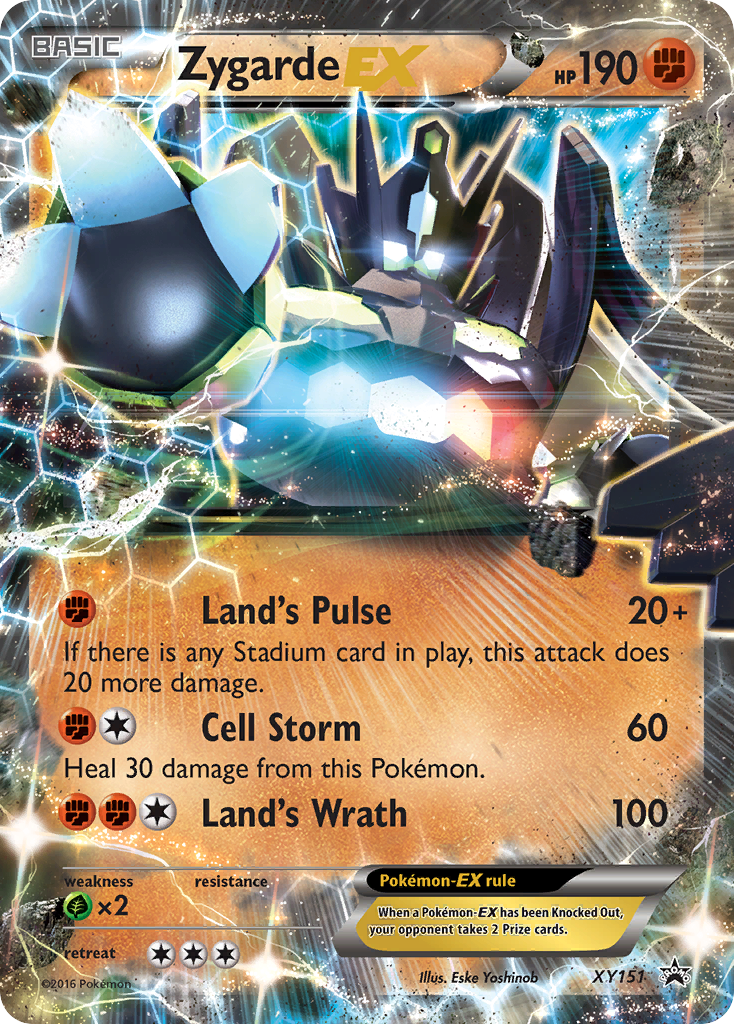 Zygarde EX (XY151) [XY: Black Star Promos] | A1Comics