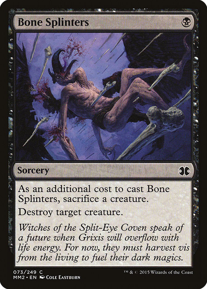 Bone Splinters [Modern Masters 2015] | A1Comics