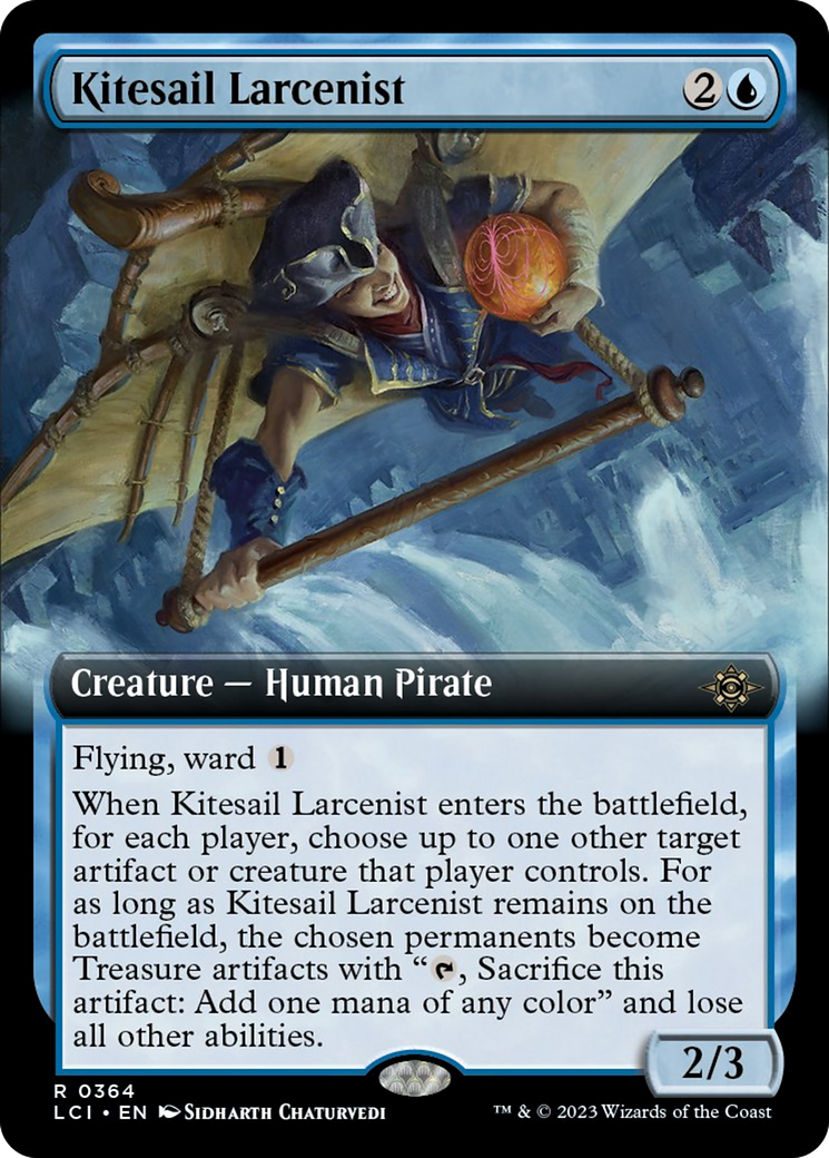 Kitesail Larcenist (Extended Art) [The Lost Caverns of Ixalan] | A1Comics