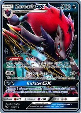 Zoroark GX (53/73) (Victory Map - Robin Schulz) [World Championships 2018] | A1Comics