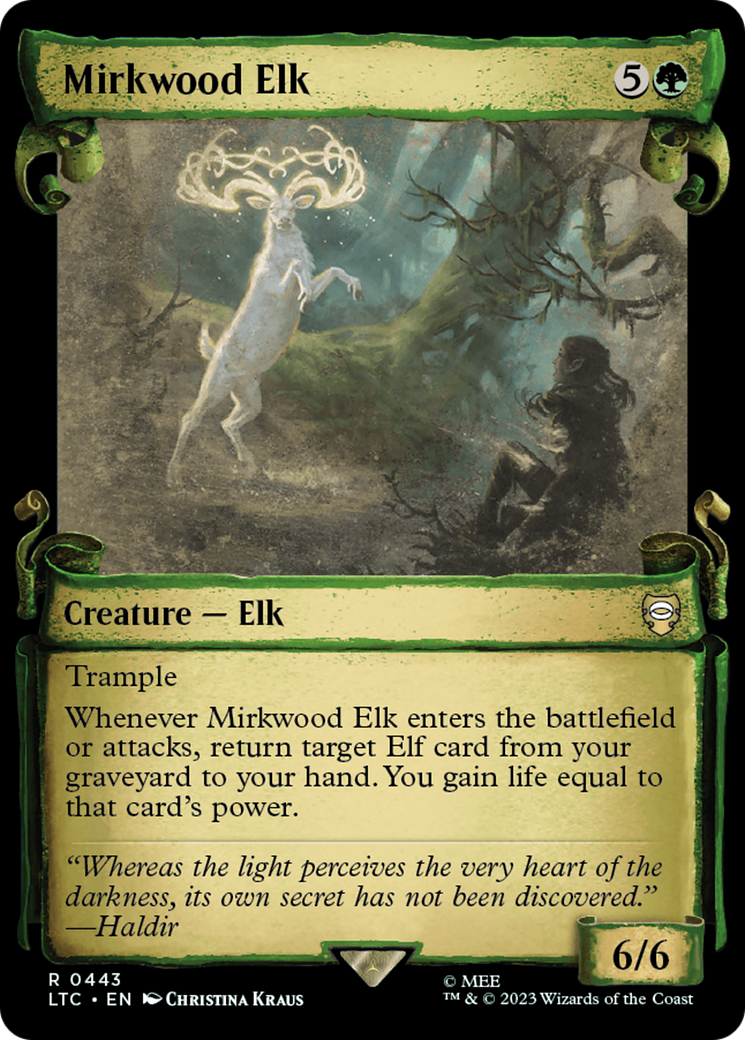 Mirkwood Elk [The Lord of the Rings: Tales of Middle-Earth Commander Showcase Scrolls] | A1Comics