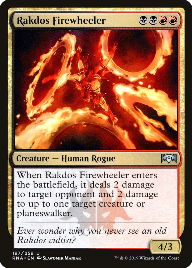 Rakdos Firewheeler [Ravnica Allegiance] | A1Comics