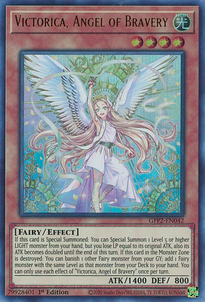 Victorica, Angel of Bravery [GFP2-EN042] Ultra Rare | A1Comics