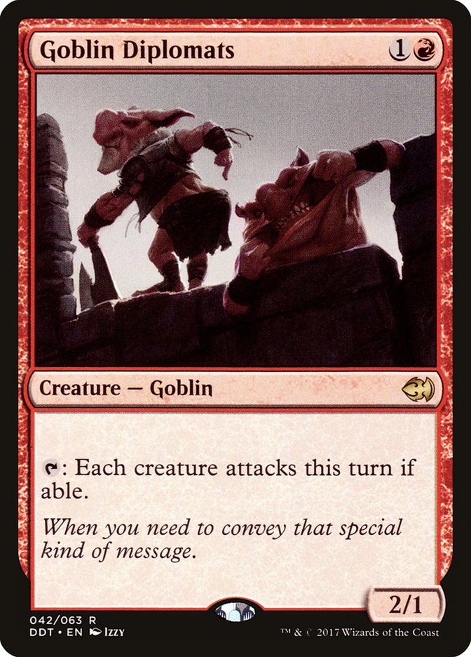 Goblin Diplomats [Duel Decks: Merfolk vs. Goblins] | A1Comics