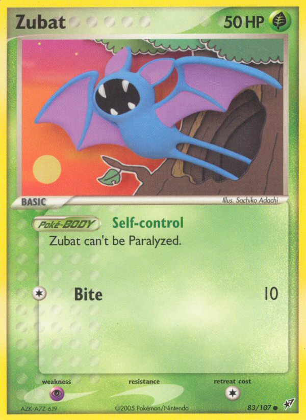 Zubat (83/107) [EX: Deoxys] | A1Comics