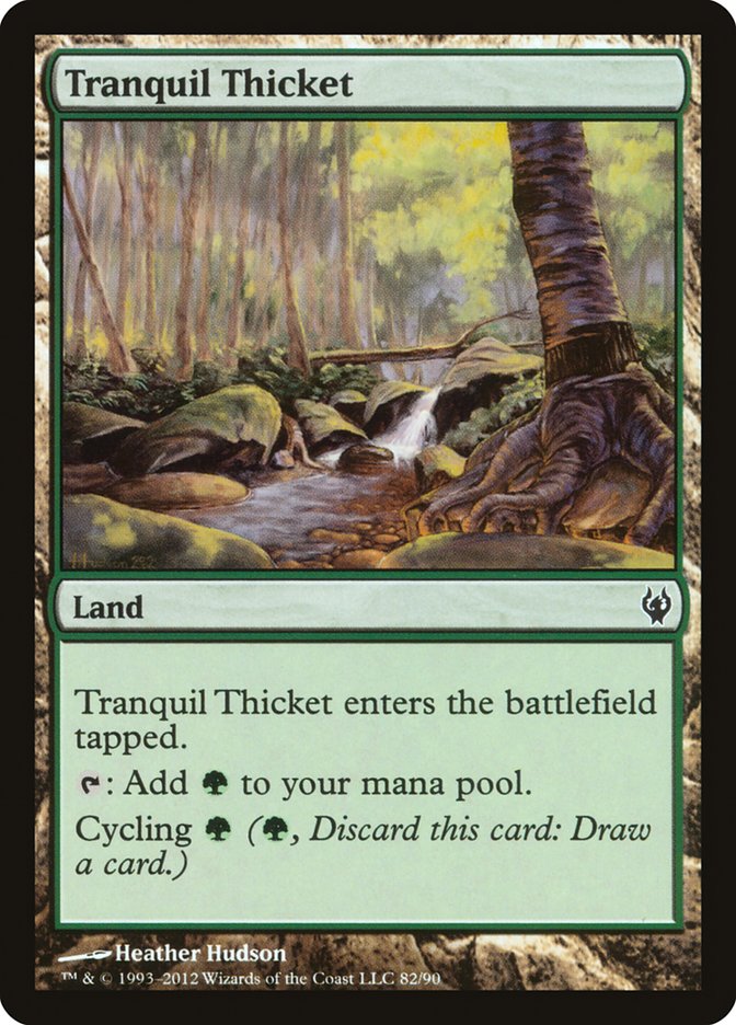 Tranquil Thicket [Duel Decks: Izzet vs. Golgari] | A1Comics