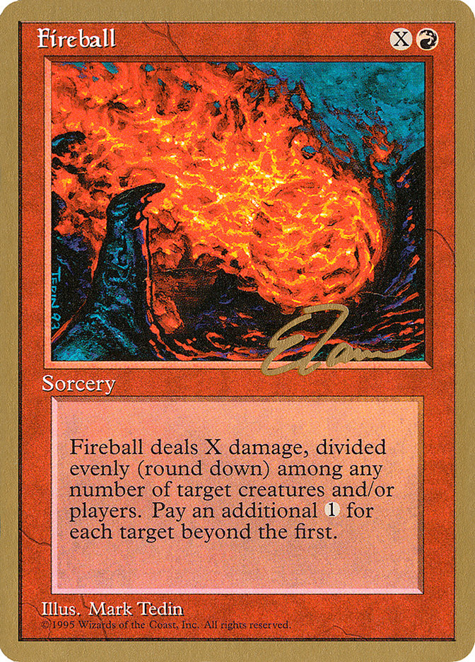 Fireball (Eric Tam) [Pro Tour Collector Set] | A1Comics