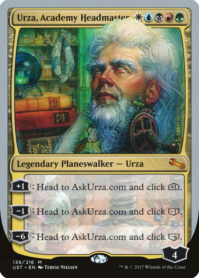 Urza, Academy Headmaster [Unstable] | A1Comics