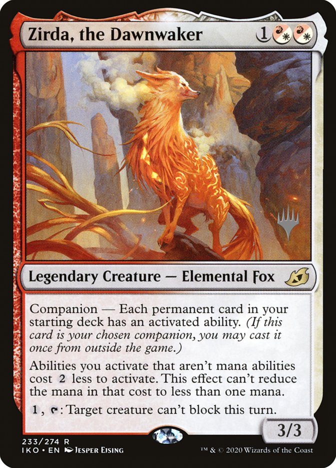 Zirda, the Dawnwaker (Promo Pack) [Ikoria: Lair of Behemoths Promos] | A1Comics