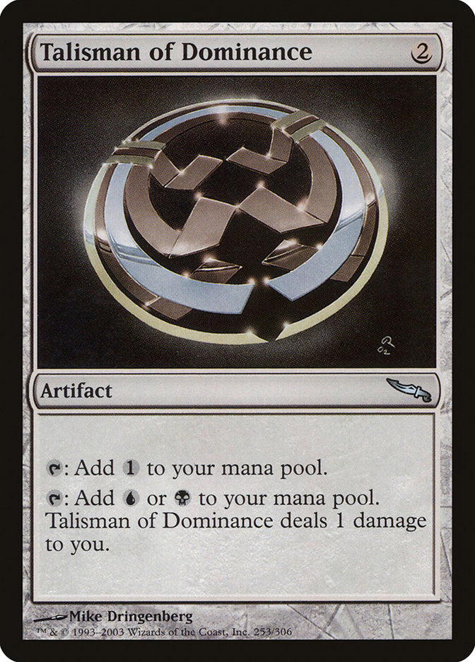 Talisman of Dominance [Mirrodin] | A1Comics