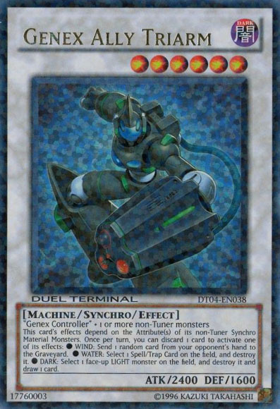 Genex Ally Triarm [DT04-EN038] Ultra Rare | A1Comics