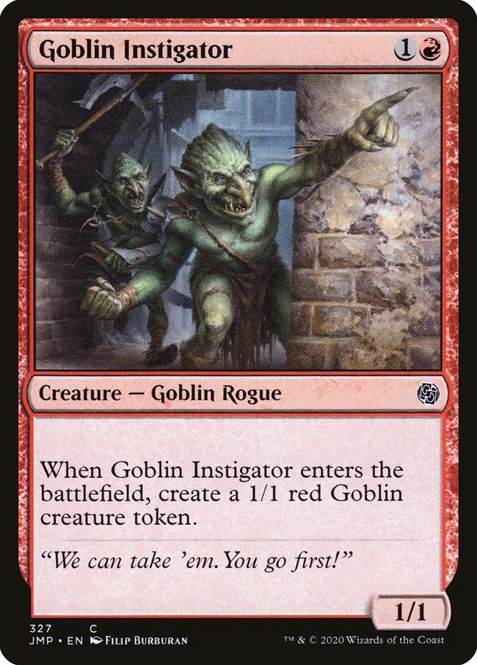 Goblin Instigator [Jumpstart] | A1Comics