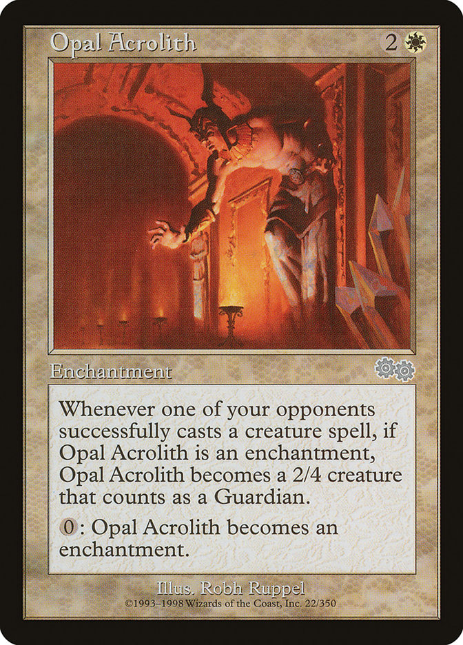 Opal Acrolith [Urza's Saga] | A1Comics