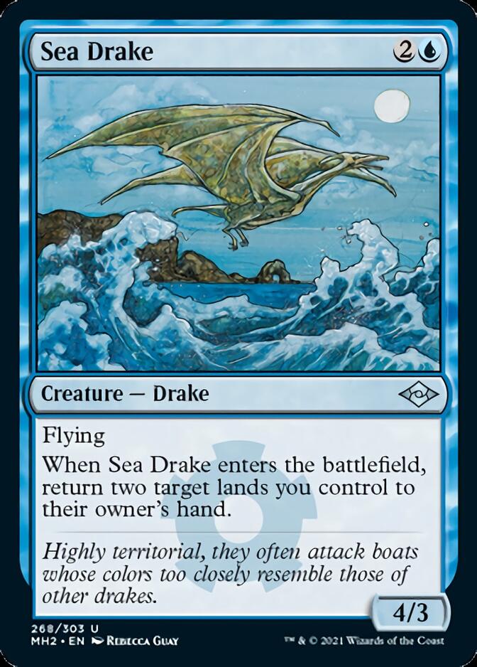 Sea Drake (Foil Etched) [Modern Horizons 2] | A1Comics