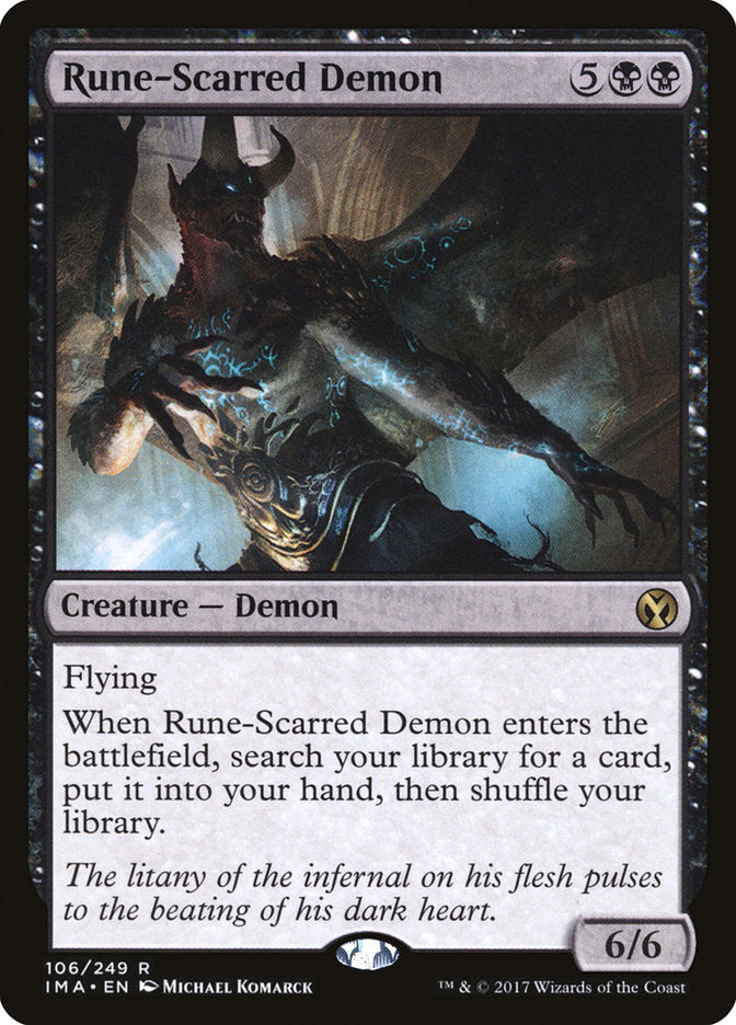 Rune-Scarred Demon [Iconic Masters] | A1Comics