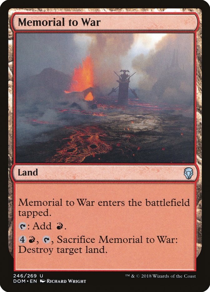 Memorial to War [Dominaria] | A1Comics