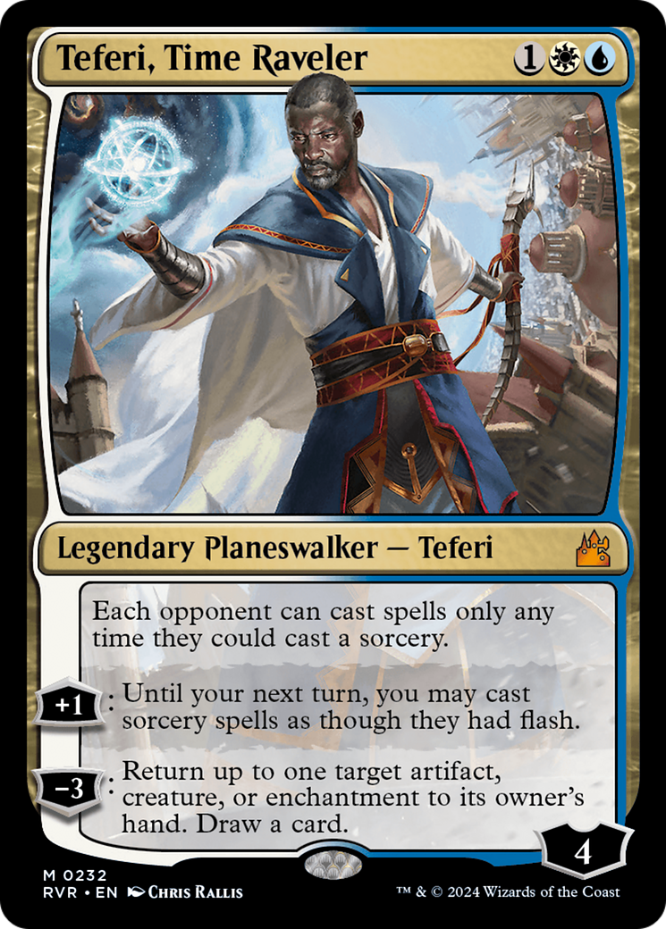 Teferi, Time Raveler [Ravnica Remastered] | A1Comics