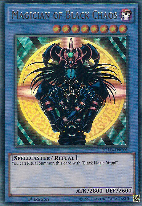 Magician of Black Chaos [YGLD-ENC01] Ultra Rare | A1Comics