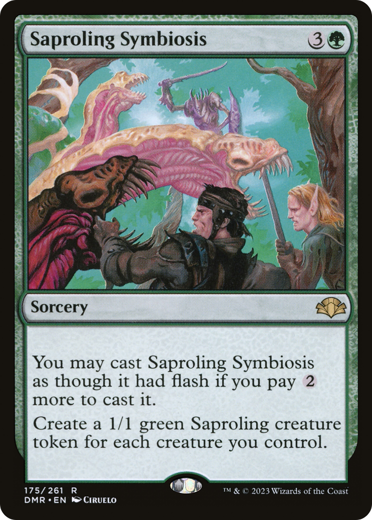 Saproling Symbiosis [Dominaria Remastered] | A1Comics