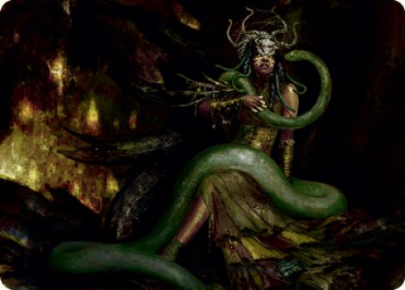 Saryth, the Viper's Fang Art Card [Innistrad: Midnight Hunt Art Series] | A1Comics