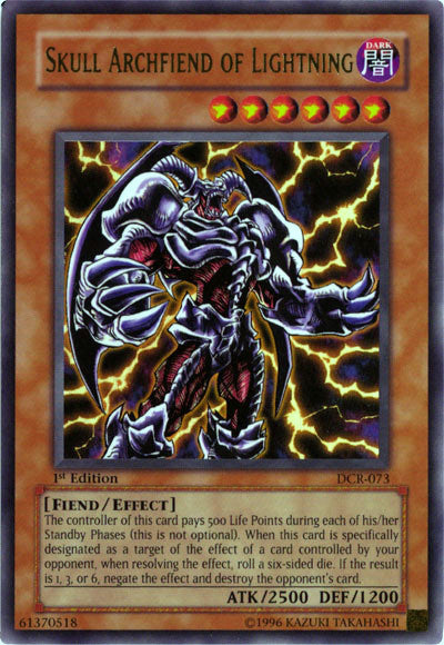 Skull Archfiend of Lightning [DCR-073] Ultra Rare | A1Comics