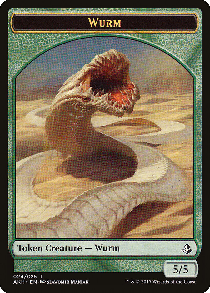 Wurm Token [Amonkhet Tokens] | A1Comics