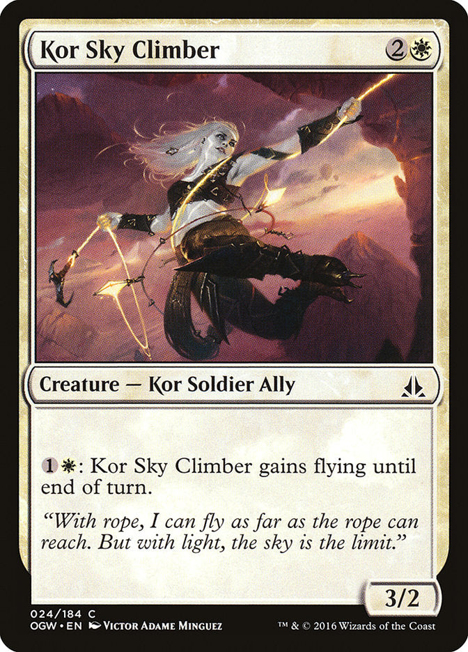 Kor Sky Climber [Oath of the Gatewatch] | A1Comics