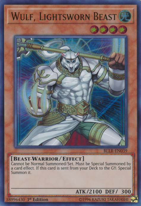 Wulf, Lightsworn Beast [BLLR-EN039] Ultra Rare | A1Comics