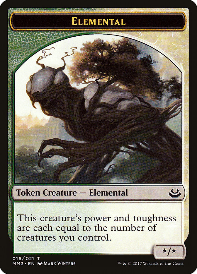 Elemental Token [Modern Masters 2017 Tokens] | A1Comics