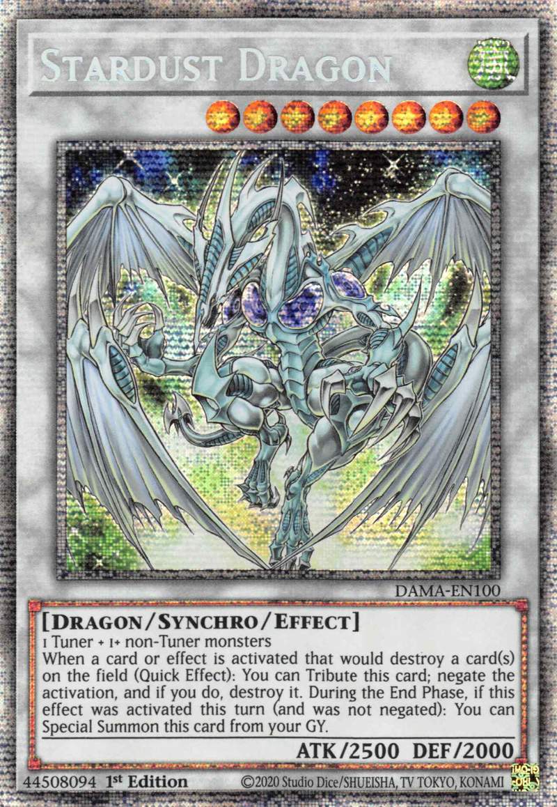 Stardust Dragon [DAMA-EN100] Starlight Rare | A1Comics